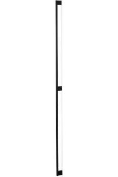 Hafele 132.19.117 Matt Black GRAF-2 Knurled Cabinet Bar Handle C/C 1178mm