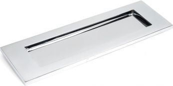 Anvil 33052 Polished Chrome Square Letterplate 304x96mm
