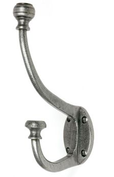 Pewter 7 3/4'' Hat & Coat Hook