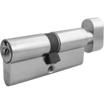 Asec AS1170 - euro profile cylinder & turn 35x35mm nickel