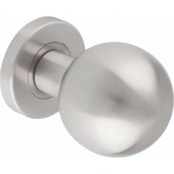 Eurospec CSK1058SSS Satin Stainless Mortice Ball Door Knobs
