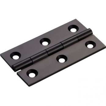 Fingertip Design FTD800DMB Cabinet Butt Hinge 64 x 35mm Matt Black