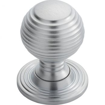 Queen Anne M1004SC - satin chrome 28mm cupboard knob