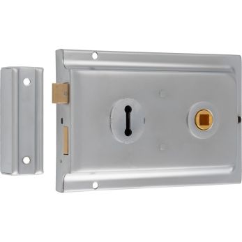 Eurospec RSE8064SC - satin chrome 152x102mm rim lock