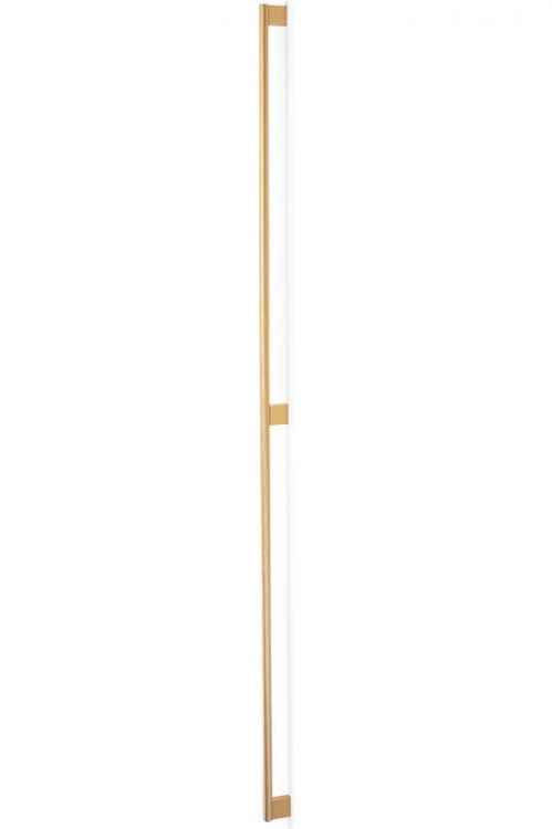 Hafele 132.19.122 Brass Effect GRAF-2 Knurled Cabinet Bar Handle C/C 1178mm