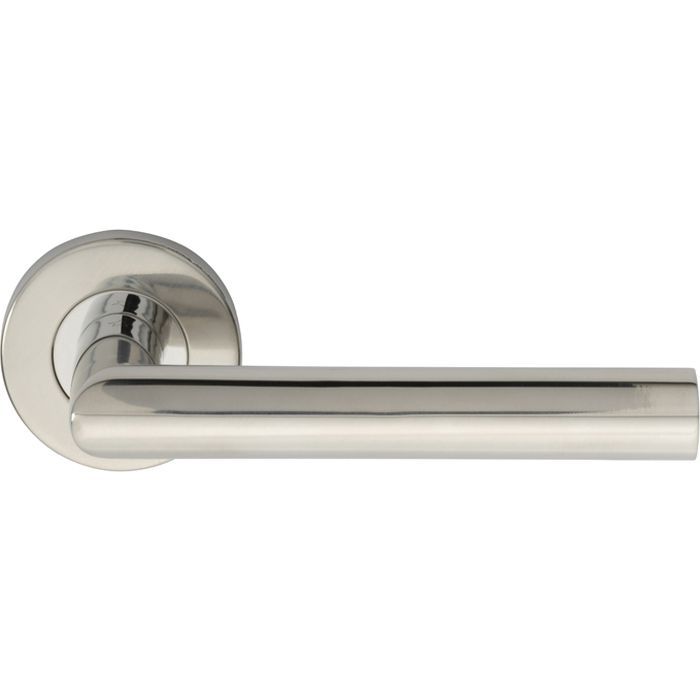 Eurospec Mitred CSL1192BSS - polished stainless steel door handles
