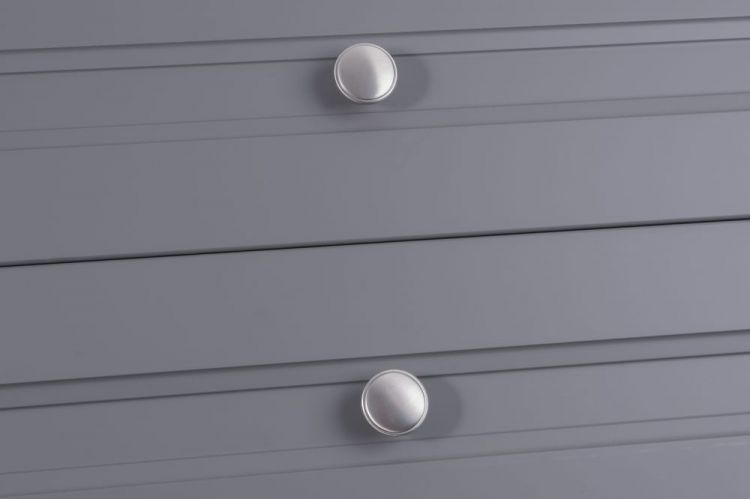 Fingertip Design FTD524-SN Oxford Satin Nickel Round Cabinet Knob 38mm