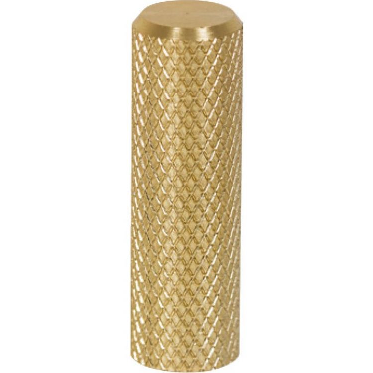 Hafele 132.19.102 Graf 2 Cylindrical Cabient Knob Brushed Dark Brass
